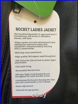 AGVSPORT Rocket Ladies Jacket Size 10