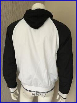 Armani Jeans Hooded Bomber Jacket Size 44 Bnwt