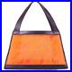 CHANEL-Red-Orange-Mesh-Fabric-Black-Leather-Small-Tote-Shoulder-Bag-01-pgwf