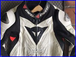Dainese Laguna EVO Motorcycle Road Racing Leathers Track Day Suit Eu SZ 116 TALL