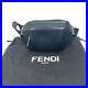 FENDI-7VA483-Zucca-Mesh-Shoulder-Bag-Black-Polyamide-Leather-Used-F-S-From-Japan-01-uv