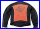 Harley-davidson-womens-riding-jacket-XL-black-orange-armor-pockets-reflective-01-pap