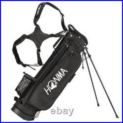 Honma Golf Light carry bag shoulder strap 3 zipper pockets and 1 mesh pocket