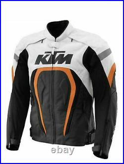 KTM Motorbike Leather Jacket KTM Motorcycle Leather Racing MotoGP Jacket