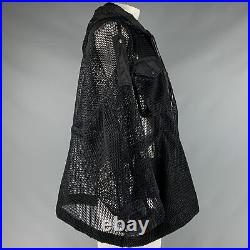 KTZ Size L Black Mesh Hooded Jacket