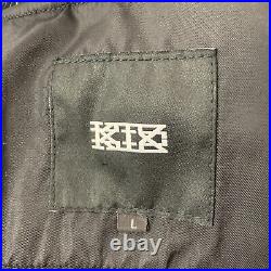 KTZ Size L Black Mesh Hooded Jacket