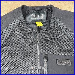 Knox Shirt Mens Black X-Large Urbane Pro Motorcycle Jacket Micro-Lock Armour Zip