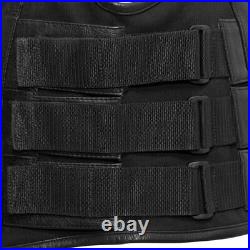 Men's Swat Style Leather Vest (COMMANDO) FIM645CSL Size Medium