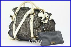 Miu Miu Black x White 2way Mesh Shoulder Bag with Strap 10MM1021