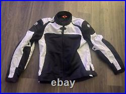 REAX Alta Mesh Motorcycle Jacket Back-Elbow Padding, Black Small USED