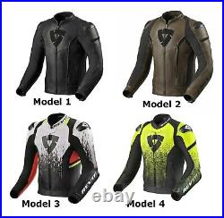 Revit Motorcycle Jacket Motorbike Jacket Cowhide Leather Bikers Racing Jacket