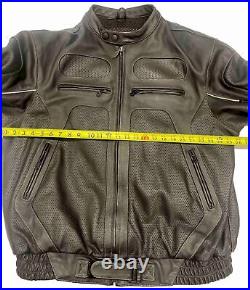 Triumph Motorcycle Jacket Back & Elbow Armor-Size XXL/56