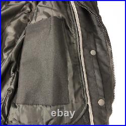 Unik Revolution Gear Men's 3XL Black Textile Mesh Zip Jacket Removeable Armour