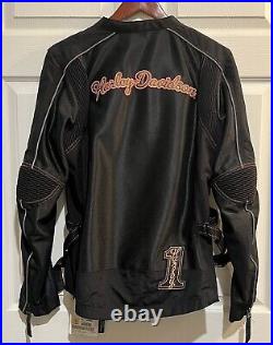 Women's Harley-Davidson Lexi Mesh & Textile Functional Motorcycle Jacket. Sz. XL