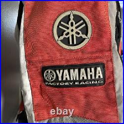 Yamaha Motorcycle Racing Jacket Mesh Liner Riding Black/Red/White Mens L